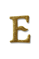 Naklejka premium letter e