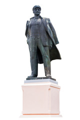 Lenin on isolated background