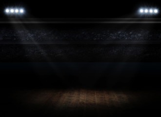 Fototapeta premium Sports hall interior