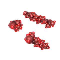 Lycopin tomaten 3d render