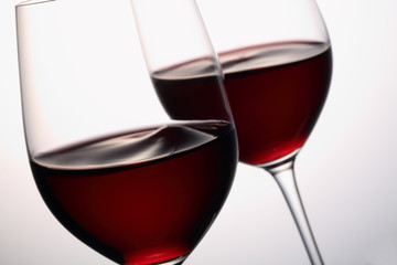 赤ワインで乾杯