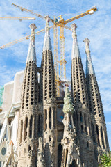 Sagrada Familia in Barcelona, Spain