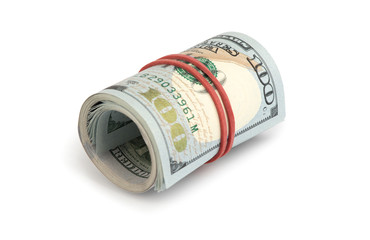 hundred dollar banknotes