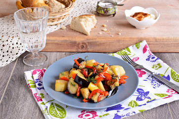 Ragout of vegetables