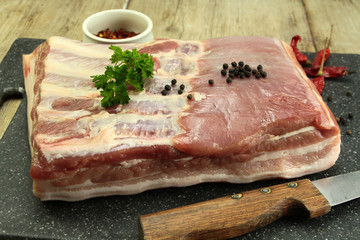 poitrine de porc