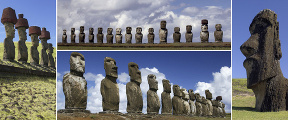 Moai of Easter Island - South Pacific