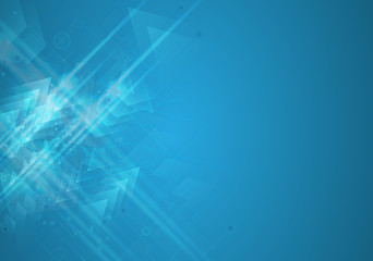 abstract technology background Business & development direction