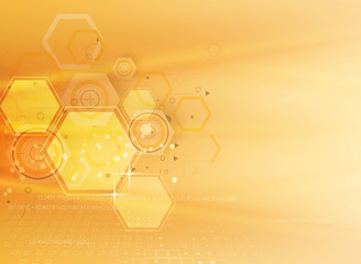 abstract technology background Business & development direction