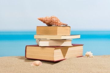 Book on the beach