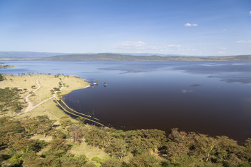 Nakuru National Park Landscape, Kenya
