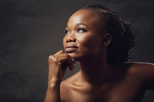 portrait femme noire
