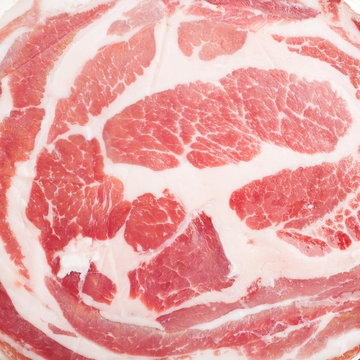 Italian ham - close-up
