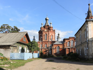 Rabochiy Gorodok Street, Ostashkov. Russia.