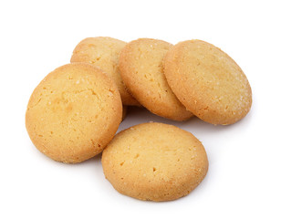 cookie on white background
