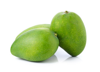 mango on white background