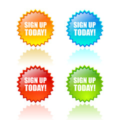 Sign up icon