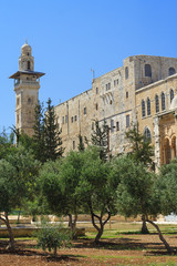 Old mosque in the center of Jerusalem