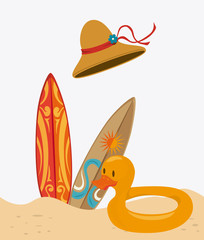 Summer design, vector illustration.