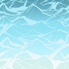 Seamless sea wave pattern background
