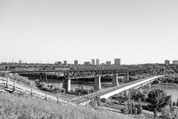 North Saskatchewan River in Edmonton