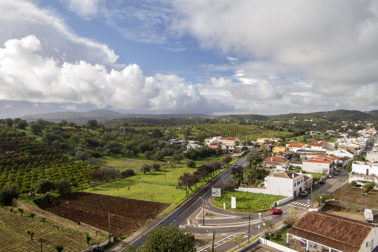 Landscape view of Santa Catarina Fonte de Bispo 
