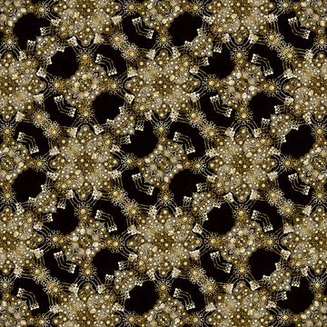 Ornate Baroque Decorative Pattern