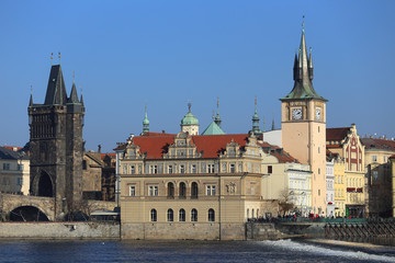 Prague Old Town with Charles Bridge, Czech Republic