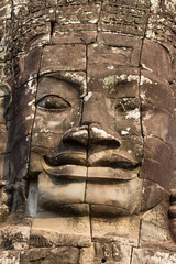 Fototapeta na wymiar close up of buddha face