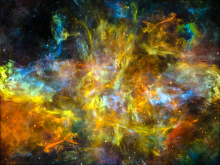 Obraz na płótnie Canvas Inner Life of Cosmos