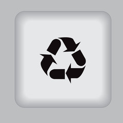environmental, icon, black, flat, vector, illustration