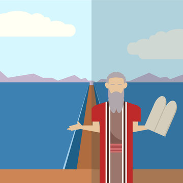 Moses and sea  icon 2
