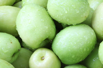 monkey apple, green fruit in Thailand