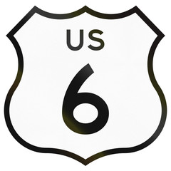 US route shield in California © jojoo64