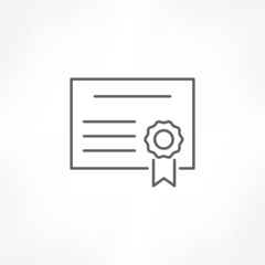 certificate icon