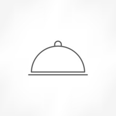 Obraz premium food cover icon