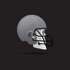 skull with helmet