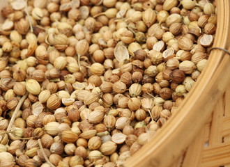close up seasoning in basket, Thailand