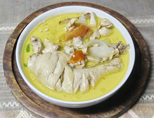 Green chicken curry , Thai cuisine