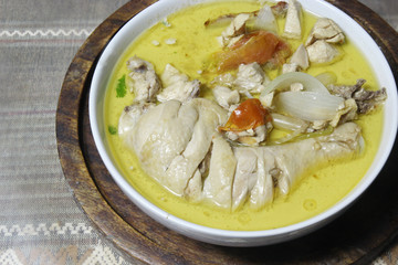 Green chicken curry , Thai cuisine