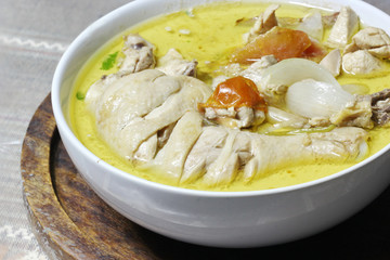 Green chicken curry , Thai cuisine