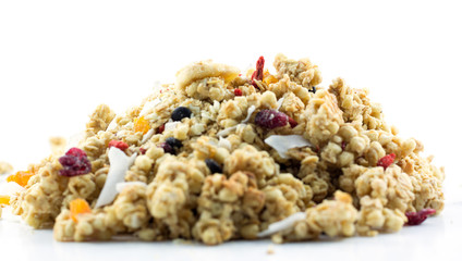 Muesli breakfast