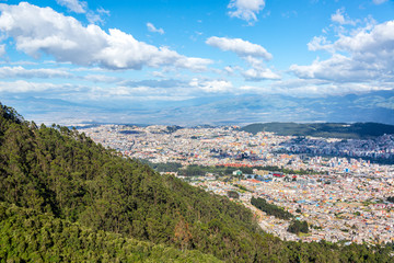 Fototapeta na wymiar Quito Cityscape