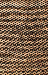 background of a tile roof