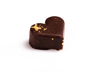 Chocolat forme cœur