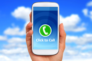 Click to call concept