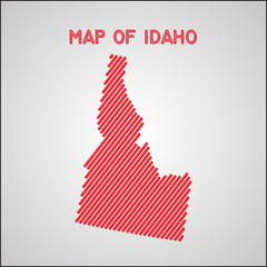 map of idaho