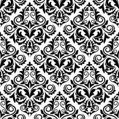 Damask seamless pattern