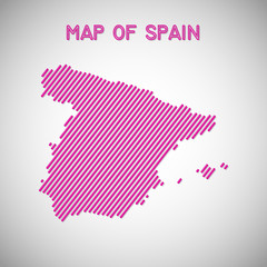 map of spain