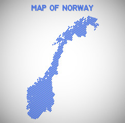 map of norway