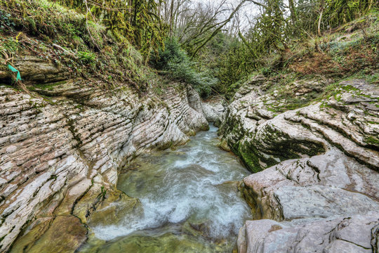 Psakho River, Sochi caucasian biosphere reserve